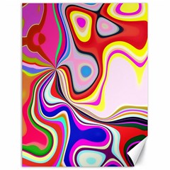 Colourful Abstract Background Design Canvas 18  X 24   by Nexatart