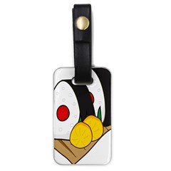 Sushi Food Japans Luggage Tags (one Side)  by Mariart