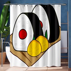 Sushi Food Japans Shower Curtain 60  X 72  (medium)  by Mariart