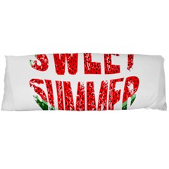 Watermelon - Sweet Summer Body Pillow Case (dakimakura) by Valentinaart