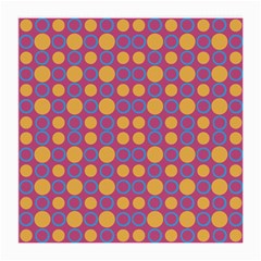 Colorful Geometric Polka Print Medium Glasses Cloth (2-side) by dflcprints