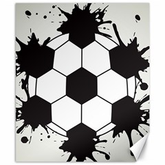 Soccer Camp Splat Ball Sport Canvas 8  X 10  by Mariart