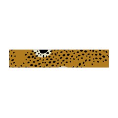 Surface Patterns Spot Polka Dots Black Flano Scarf (mini) by Mariart