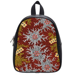 Aboriginal Art – Riverside Dreaming School Bags (small)  by hogartharts