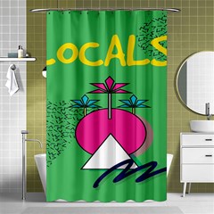 Behance Feelings Beauty Local Polka Dots Green Shower Curtain 48  X 72  (small)  by Mariart