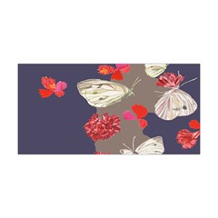 Original Butterfly Carnation Yoga Headband by Mariart