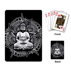 Ornate Buddha Playing Card by Valentinaart