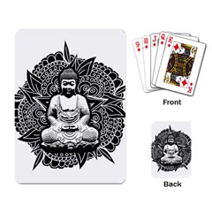 Ornate Buddha Playing Card by Valentinaart