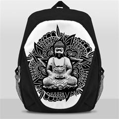 Ornate Buddha Backpack Bag by Valentinaart