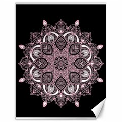 Ornate Mandala Canvas 12  X 16   by Valentinaart