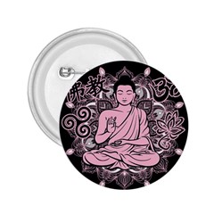 Ornate Buddha 2 25  Buttons by Valentinaart