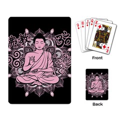 Ornate Buddha Playing Card by Valentinaart