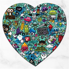 Comics Jigsaw Puzzle (heart) by BangZart