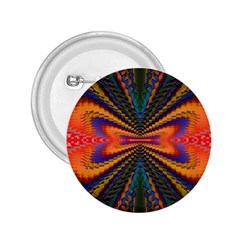 Casanova Abstract Art Colors Cool Druffix Flower Freaky Trippy 2 25  Buttons by BangZart