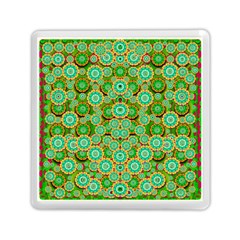 Flowers In Mind In Happy Soft Summer Time Memory Card Reader (square)  by pepitasart