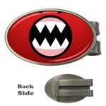 Funny Angry Money Clips (Oval)  Front