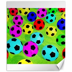 Balls Colors Canvas 8  X 10  by BangZart