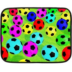 Balls Colors Double Sided Fleece Blanket (mini)  by BangZart