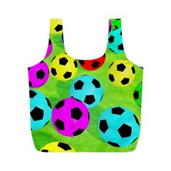 Balls Colors Full Print Recycle Bags (m)  by BangZart