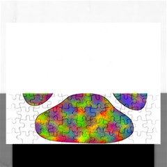 Paw Rectangular Jigsaw Puzzl by BangZart