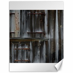 Alpine Hut Almhof Old Wood Grain Canvas 12  X 16   by BangZart