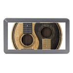 Old And Worn Acoustic Guitars Yin Yang Memory Card Reader (Mini) Front