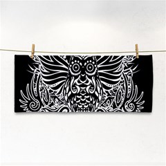 Tattoo Tribal Owl Cosmetic Storage Cases by Valentinaart