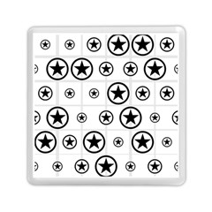 Army Stars Memory Card Reader (square)  by linceazul