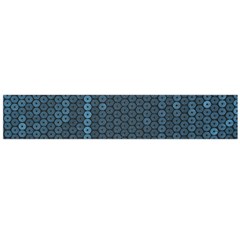 Blue Sparkly Sequin Texture Flano Scarf (large) by paulaoliveiradesign