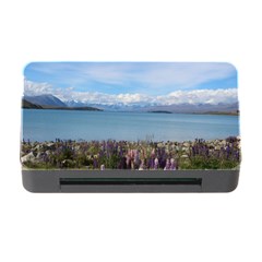 Lake Tekapo New Zealand Landscape Photography Memory Card Reader With Cf by paulaoliveiradesign