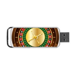 Casino Roulette Clipart Portable Usb Flash (two Sides) by BangZart