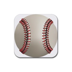 Baseball Rubber Coaster (square)  by BangZart