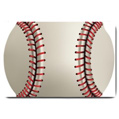 Baseball Large Doormat  by BangZart