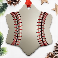 Baseball Ornament (snowflake) by BangZart