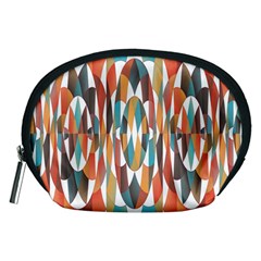 Colorful Geometric Abstract Accessory Pouches (medium)  by linceazul