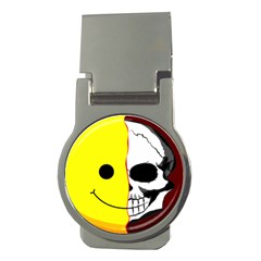 Skull Behind Your Smile Money Clips (round)  by BangZart