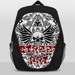 Tattoo Tribal Street Art Backpack Bag by Valentinaart