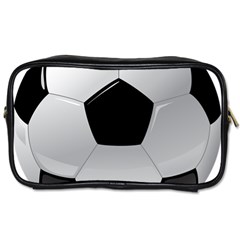 Soccer Ball Toiletries Bags by BangZart