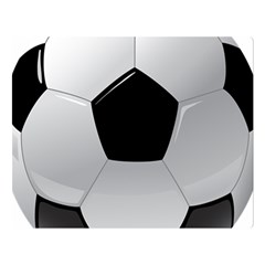 Soccer Ball Double Sided Flano Blanket (large)  by BangZart