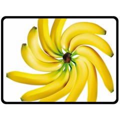 Bananas Decoration Fleece Blanket (large)  by BangZart