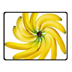 Bananas Decoration Double Sided Fleece Blanket (small)  by BangZart