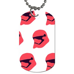 Stormtroper Pattern  Dog Tag (one Side) by paulaoliveiradesign