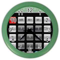 Calculator Color Wall Clocks by BangZart