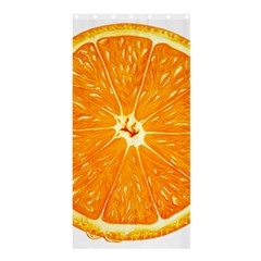 Orange Slice Shower Curtain 36  X 72  (stall)  by BangZart