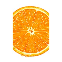 Orange Slice Shower Curtain 48  X 72  (small)  by BangZart