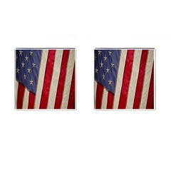 Usa Flag Cufflinks (square) by BangZart