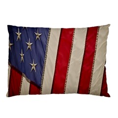 Usa Flag Pillow Case (two Sides) by BangZart