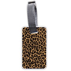 Tiger Skin Art Pattern Luggage Tags (one Side)  by BangZart