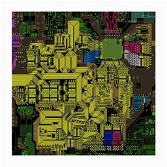 Technology Circuit Board Medium Glasses Cloth by BangZart