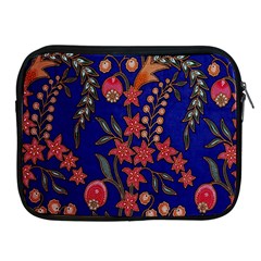 Texture Batik Fabric Apple Ipad 2/3/4 Zipper Cases by BangZart